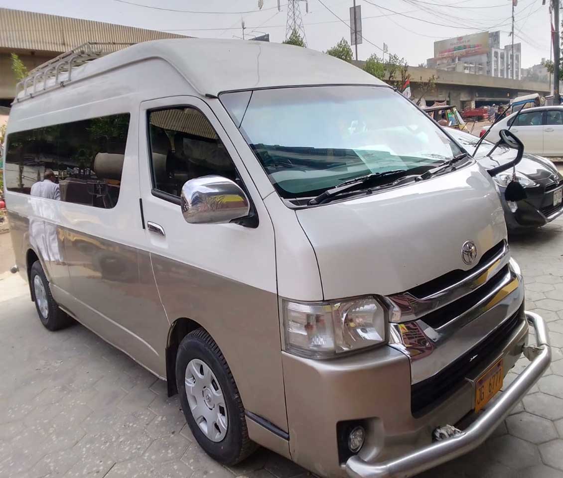 Toyota Hiace Grand Cabin - Car with Dedicated Driver